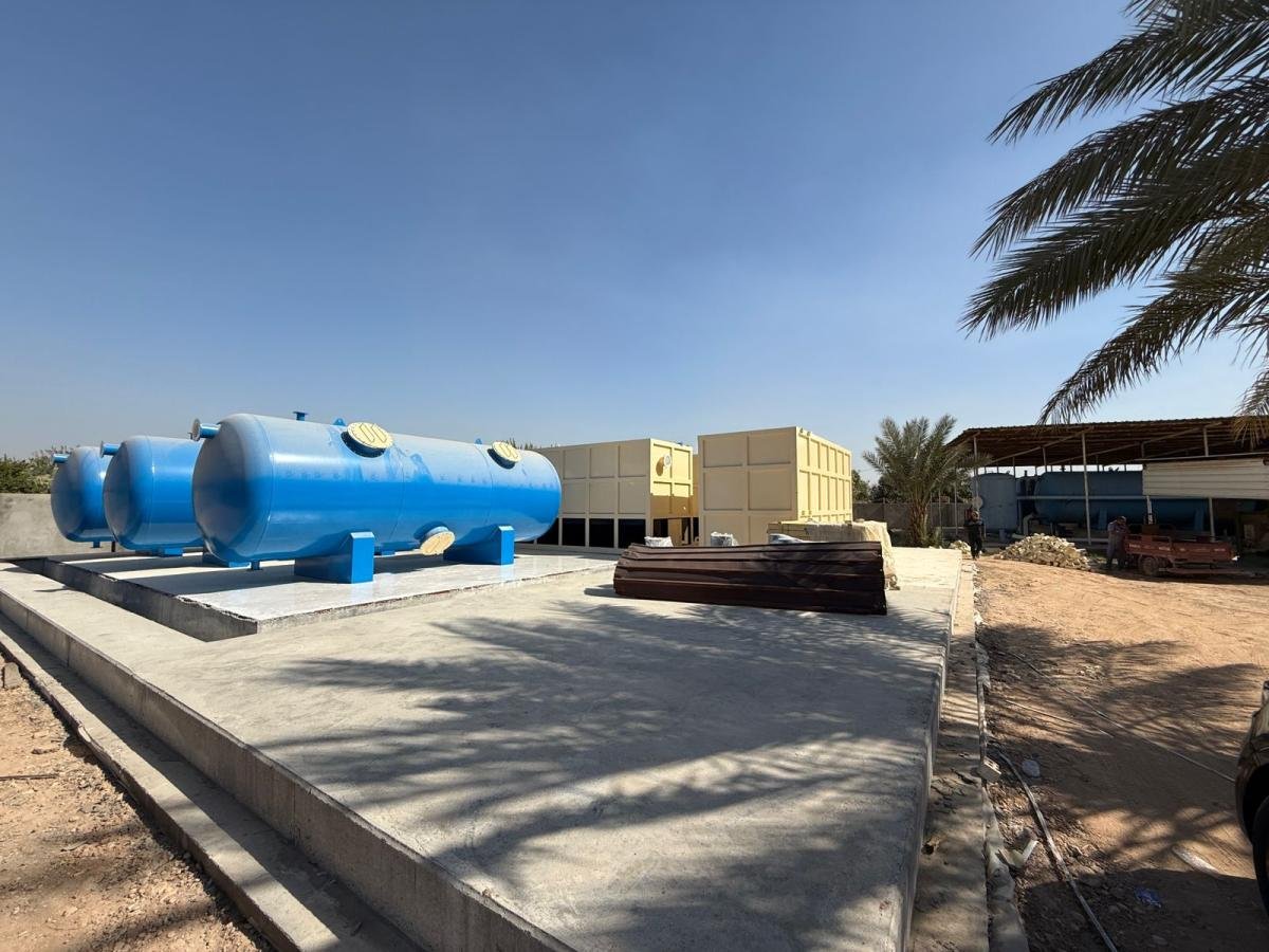 انشاء محطات ماء في محافظة بابل